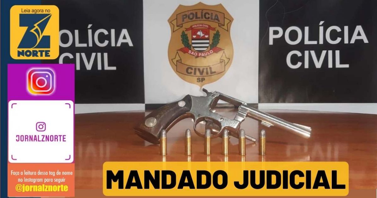 Pol Cia Civil Apreende Arma De Fogo Durante Cumprimento De Mandado