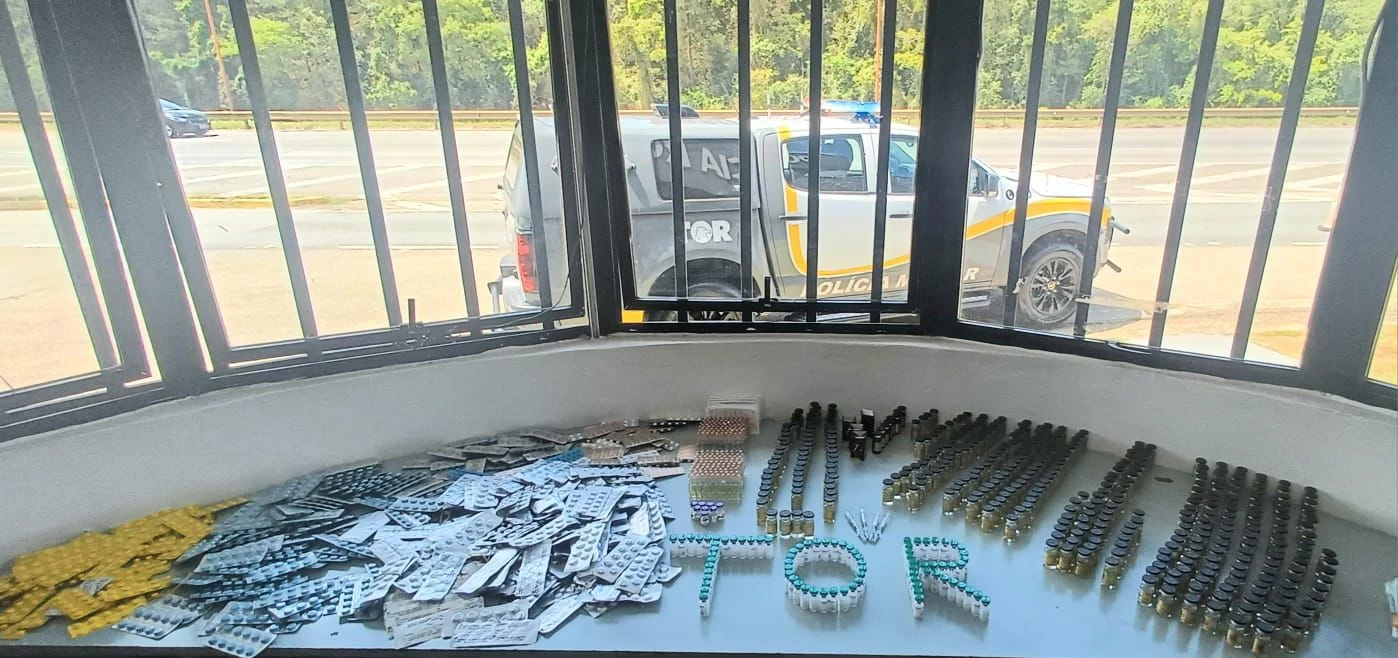 Mais de 4 mil medicamentos contrabandeados são apreendidos na Rod. Castelo Branco