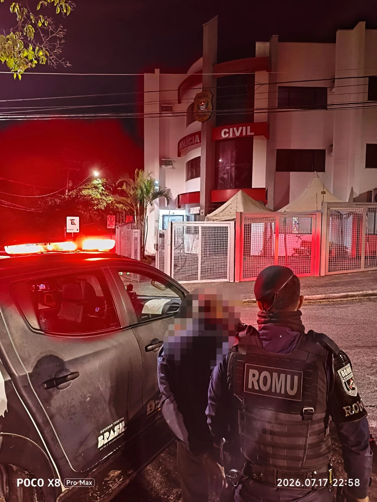 GCM prende homem por descumprimento de medida protetiva e ameaça à vítima de violência doméstica