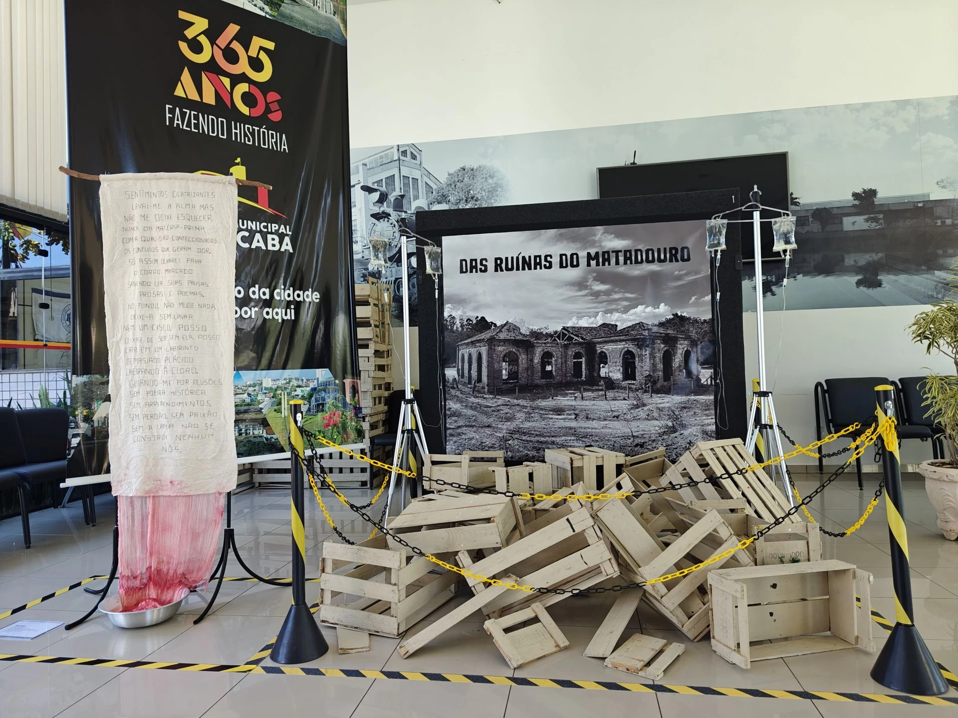 Câmara de Sorocaba abre espaço para exposição sobre o antigo Matadouro Municipal