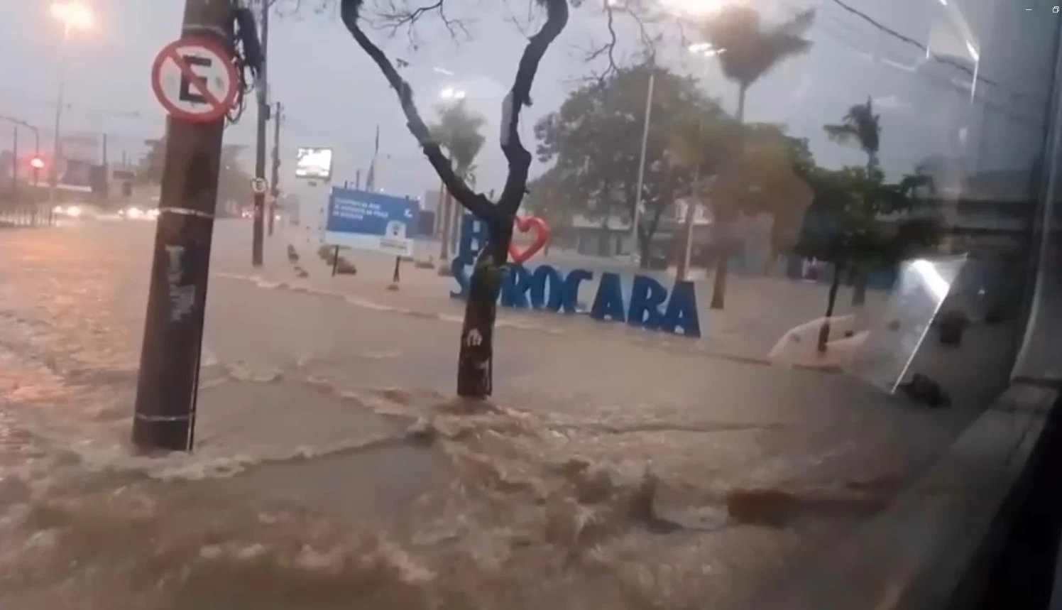 ALAGAMENTO! Saiba as vias que estão interditadas em Sorocaba nesta terça-feira (18/02/2025)
