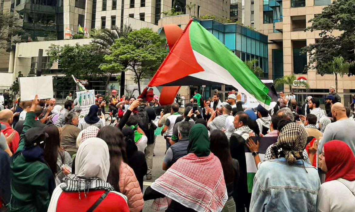 SP: Protesto pede fim do cerco e bombardeios à Faixa de Gaza