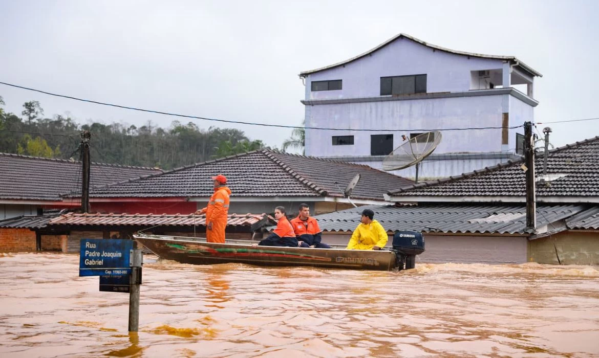 Chuvas em SP: cidades do Vale do Ribeira estão em estado de emergência