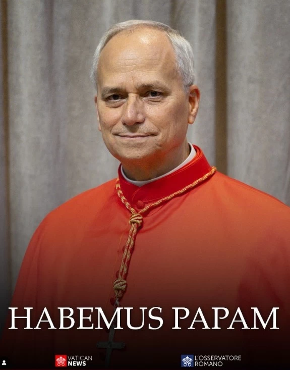 Robert Francis Prevost é eleito papa e se chamará Leão XIV