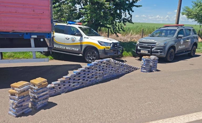 Traficante é preso com pasta-base de cocaína avaliada em R$ 13 milhões em rodovia do interior de SP