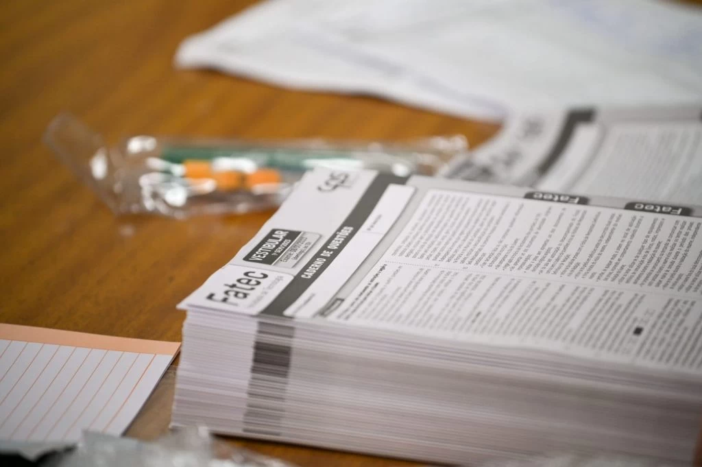Prova do Vestibular das Fatecs para o primeiro semestre de 2025 acontece no dia 12 de janeiro