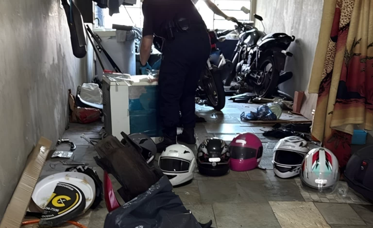100 mil peças e acessórios de motos: saiba como a polícia descobriu desmanche no centro de SP