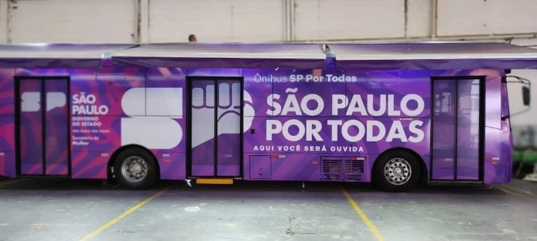 Ônibus SP Por Todas chega a Sorocaba com serviços itinerantes de acolhimento e proteção às mulheres