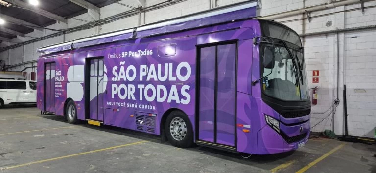 SP Mulher lança Ônibus SP Por Todas com atendimento especializado de prevenção à violência