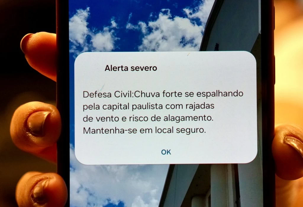 Alertas da Defesa Civil: entenda os tipos de aviso durante o período de chuvas