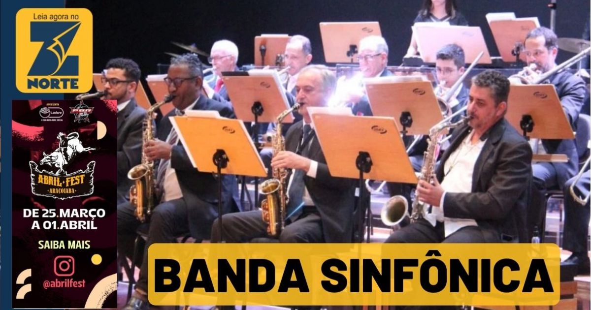 Banda Sinfônica se apresenta na Sala Fundec na próxima terça-feira (24) -  Jornal Z Norte