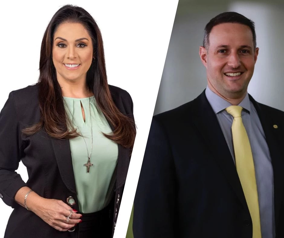 Simone Marquetto e Capitão Derrite fazem parte da equipe de transição do Governo Tarcísio de Freitas