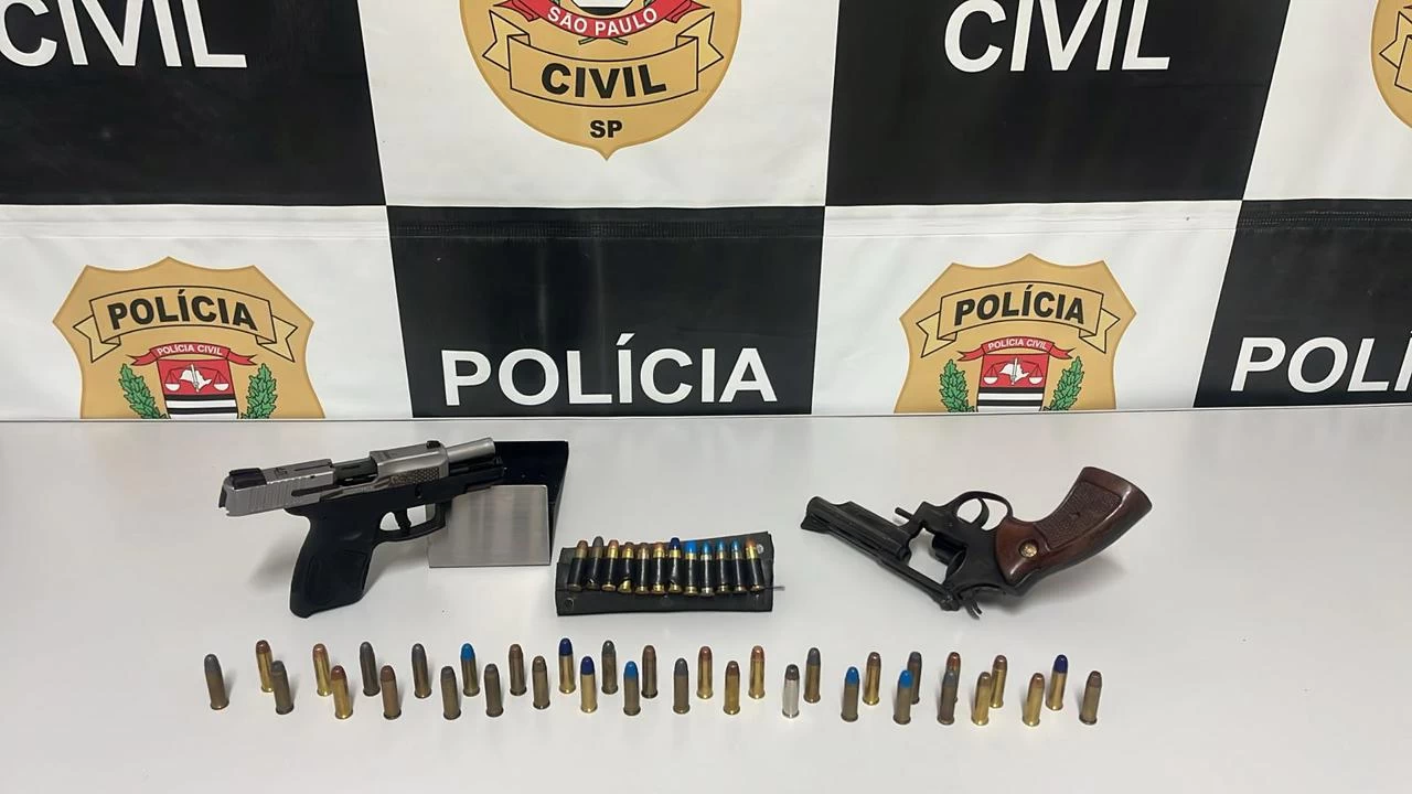 Polícia Civil prende homem por posse ilegal de arma de fogo em São Roque