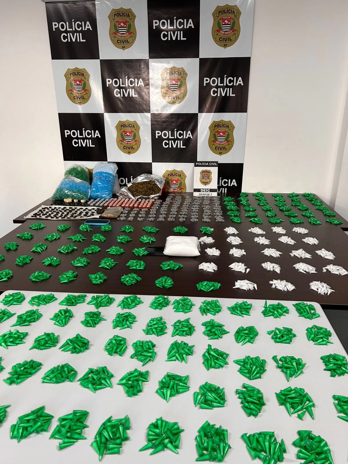 2ª fase da Operação “Distribuição II contra o tráfico de drogas nos bairros São Bento e Paineiras