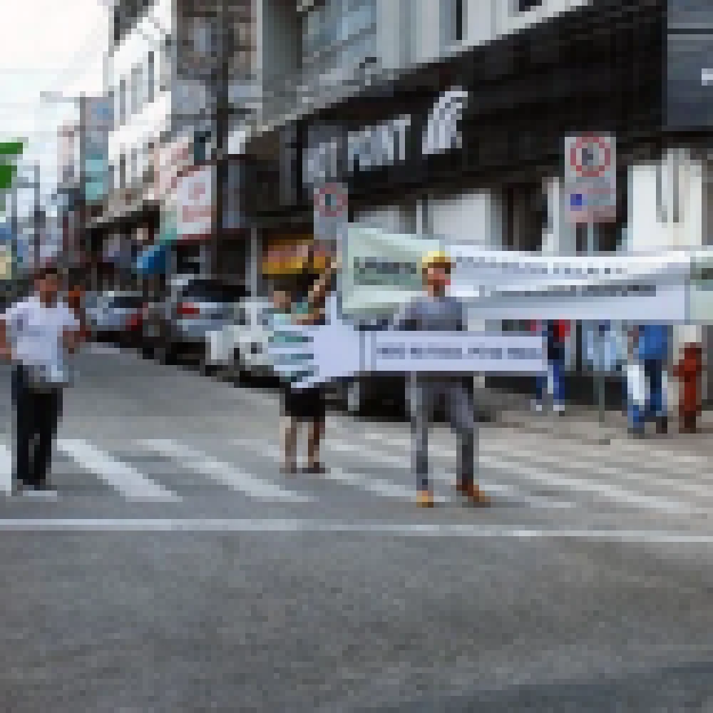 Campanha “Mão na faixa, pé no freio” estará em mais dois locais nesta quarta-feira
