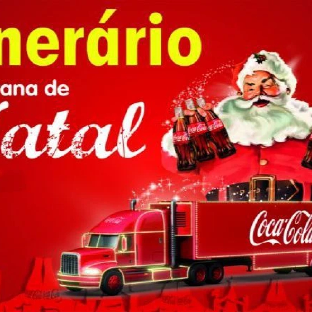 Como fazer um caminhão de Natal da Coca-Cola usando latinhas e