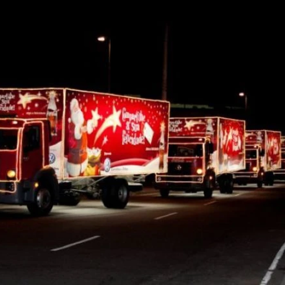 Caravana de Natal da Coca Cola come a dia 29 de Novembro Jornal