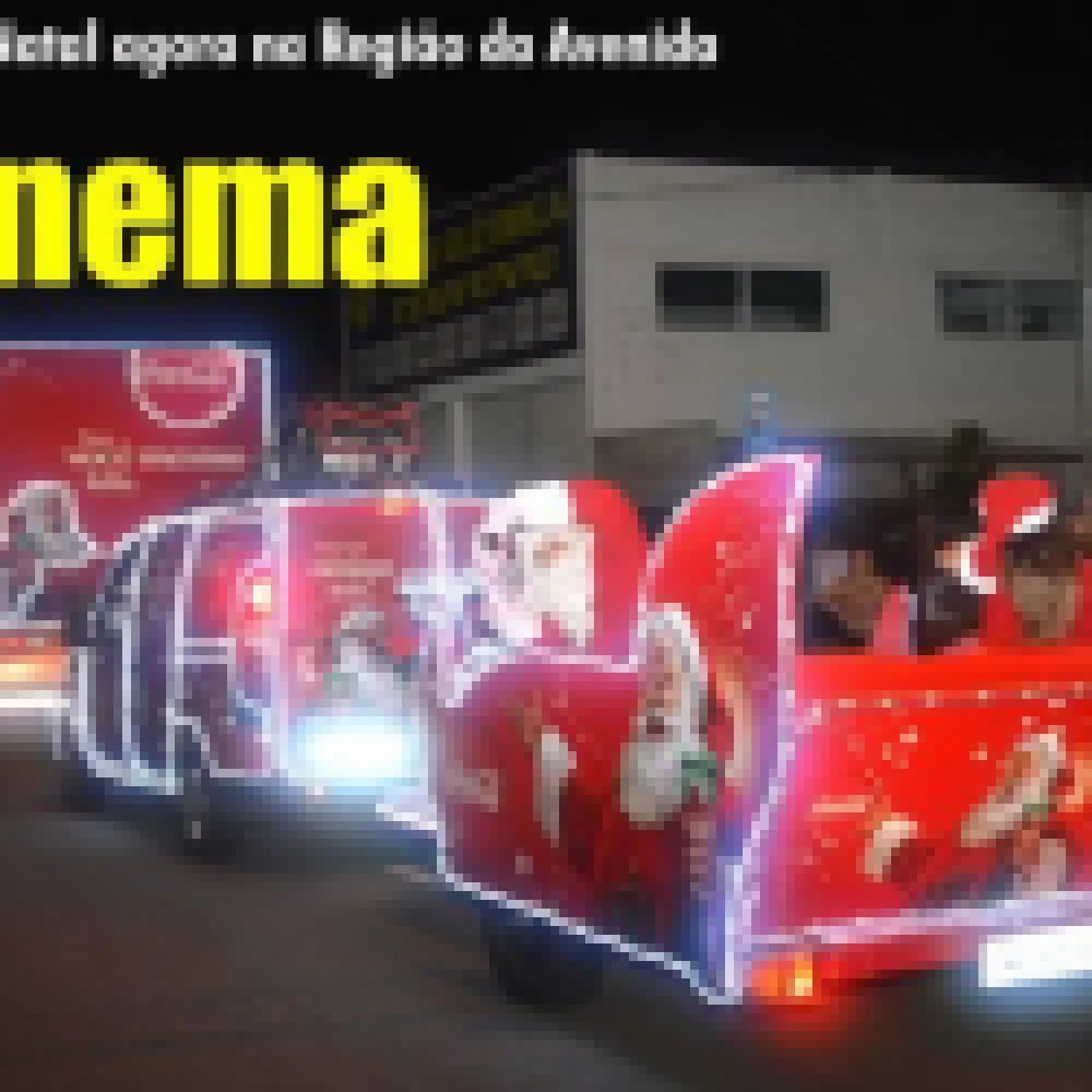 Caravana de Natal da Coca-Cola encerra nessa terça-feira (23) percorrendo a região da Avenida Ipanema