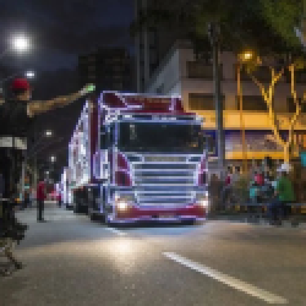 Caravana de Natal da Coca-Cola inicia seu itinerário em 27 de novembro