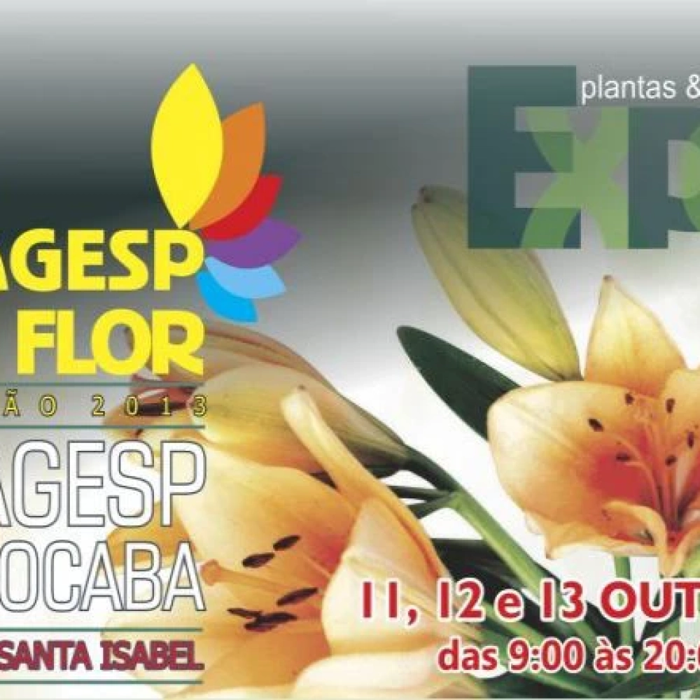 Ceagesp de Sorocaba recebe 12ª edição de Festival de Flores