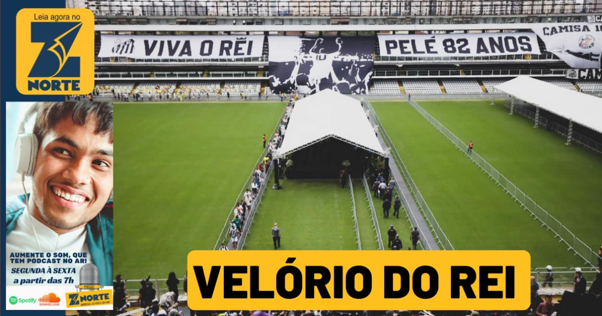 Corpo do Rei Pelé começa a ser velado na Vila Belmiro