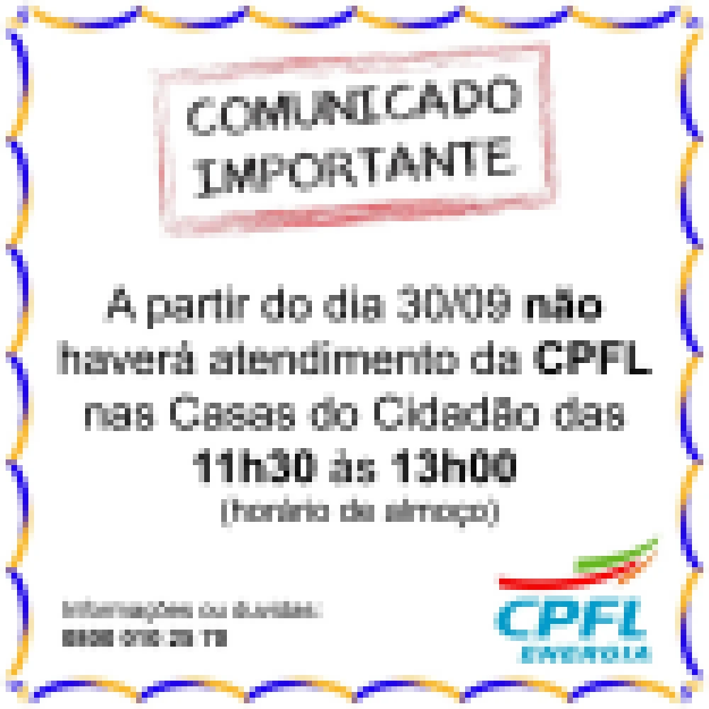 CPFL altera horário de atendimento nas Casas do Cidadão
