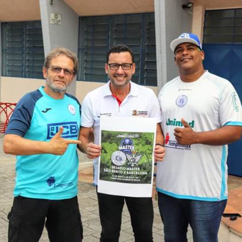 Desafio Master entre São Bento e Barcelona acontecerá no Humberto Reale