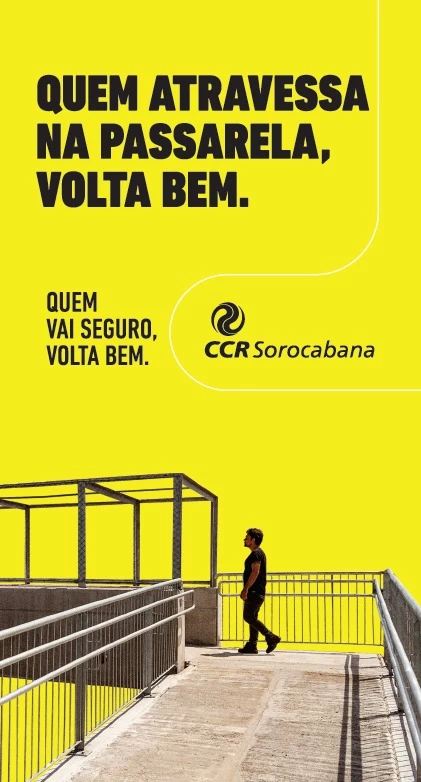 Sorocabana realiza ação educativa no Dia do Pedestre em Sorocaba