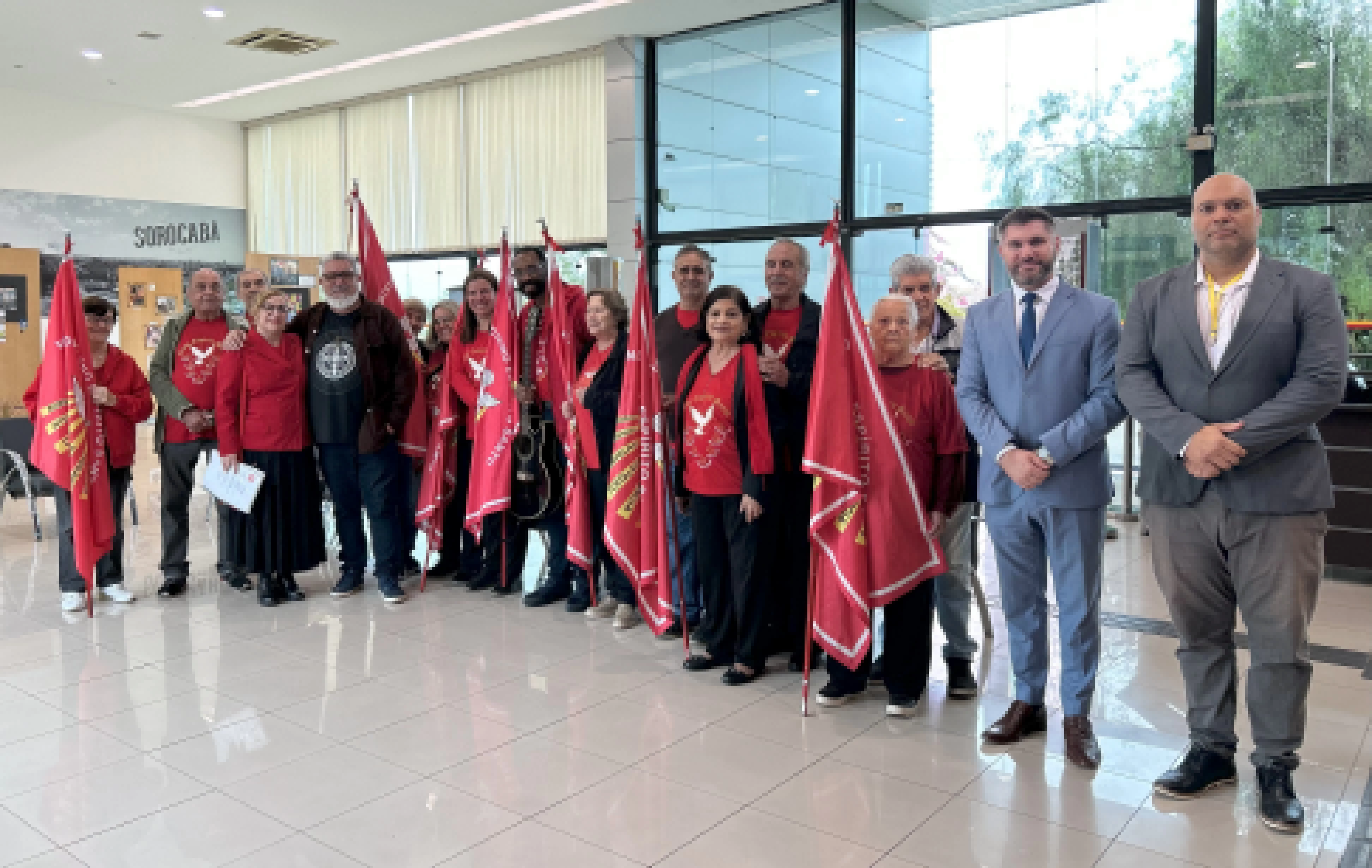 Vereador Henri Arida solicita a passagem da Bandeira do Divino pela Câmara Municipal de Sorocaba