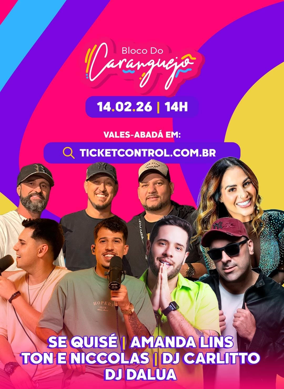 Gratuito: 5ª edição do Bloco do Caranguejo será neste sábado, 14, em Sorocaba