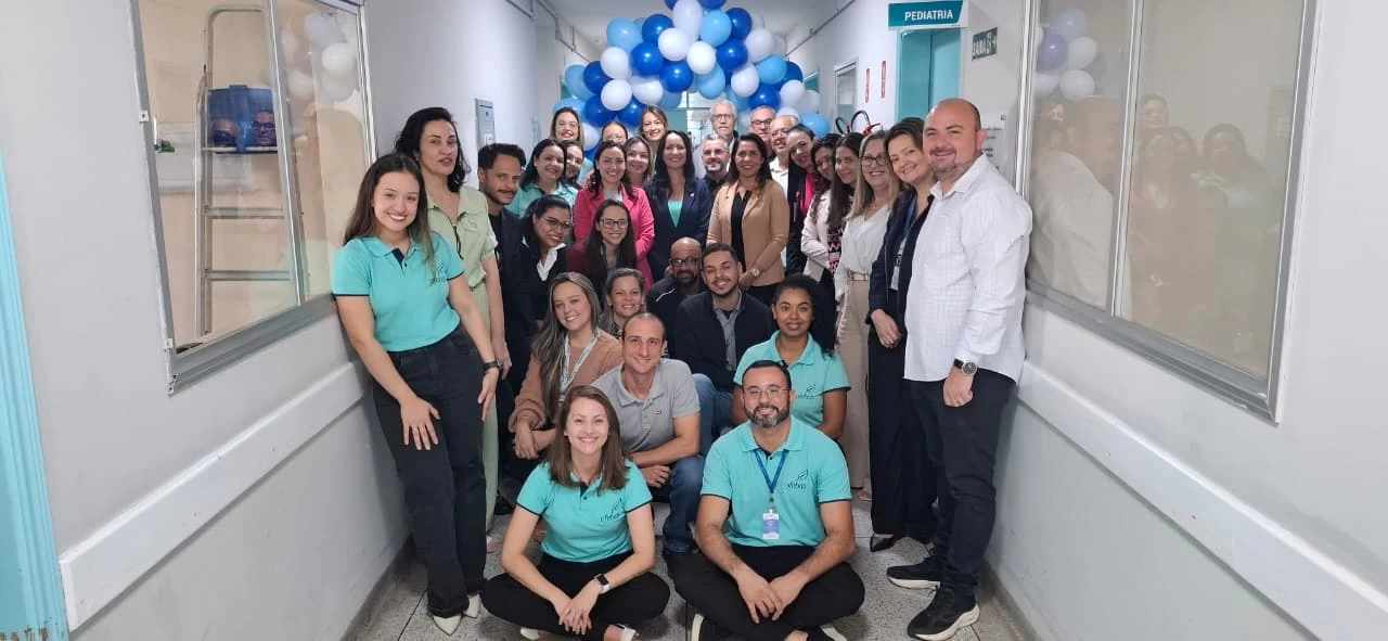 Em homenagem ao Mês das Crianças, Ofebas revitaliza ala pediátrica do Hospital Municipal de Votorantim