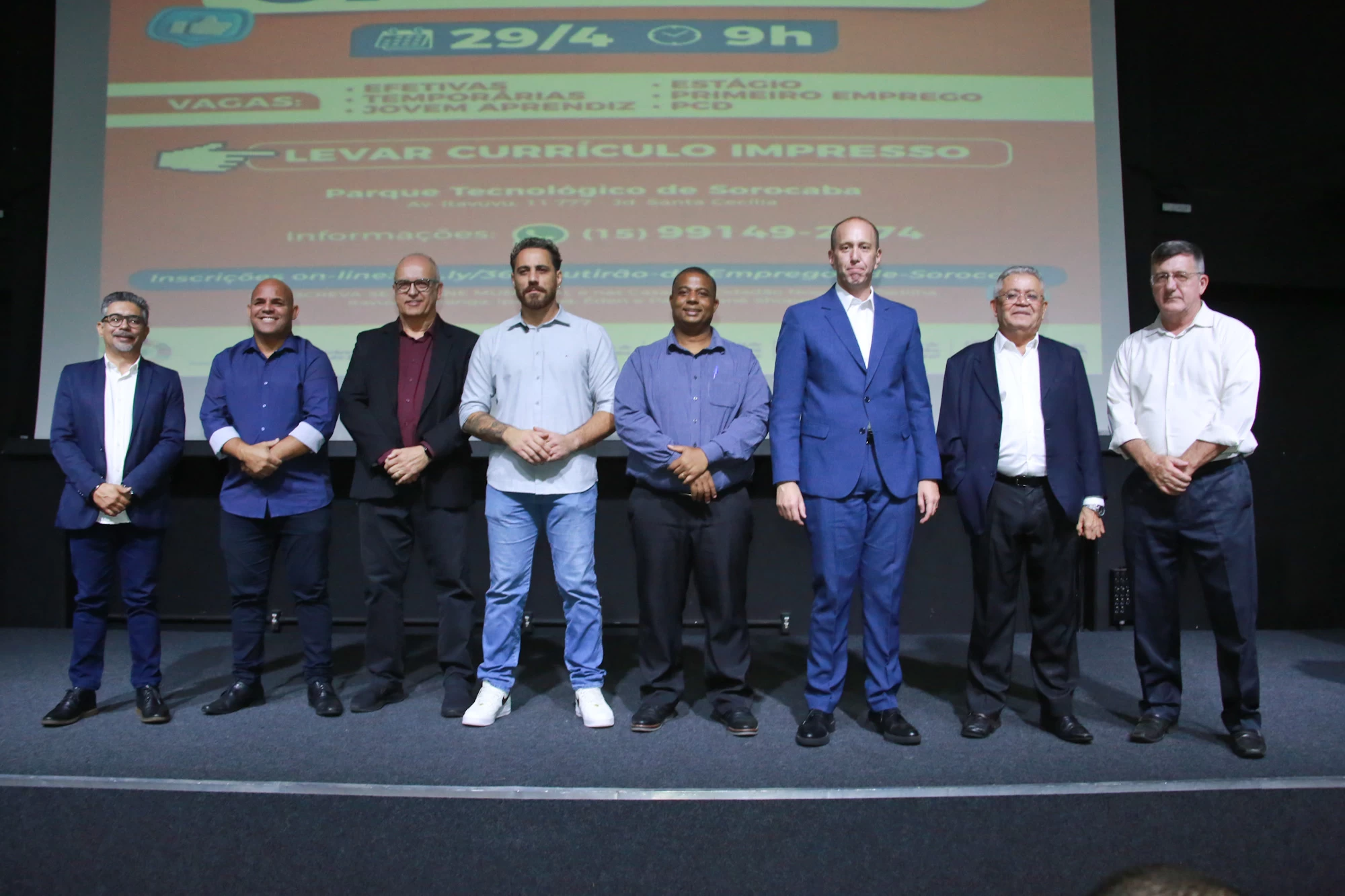 Presidente da Câmara participa da 37ª edição do Mutirão de Empregos de Sorocaba na Semana do Trabalhador