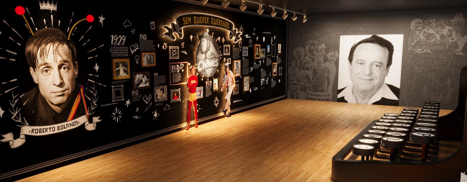 Jovens da Fundação CASA visitam exposição sobre seriado “Chaves” no MIS