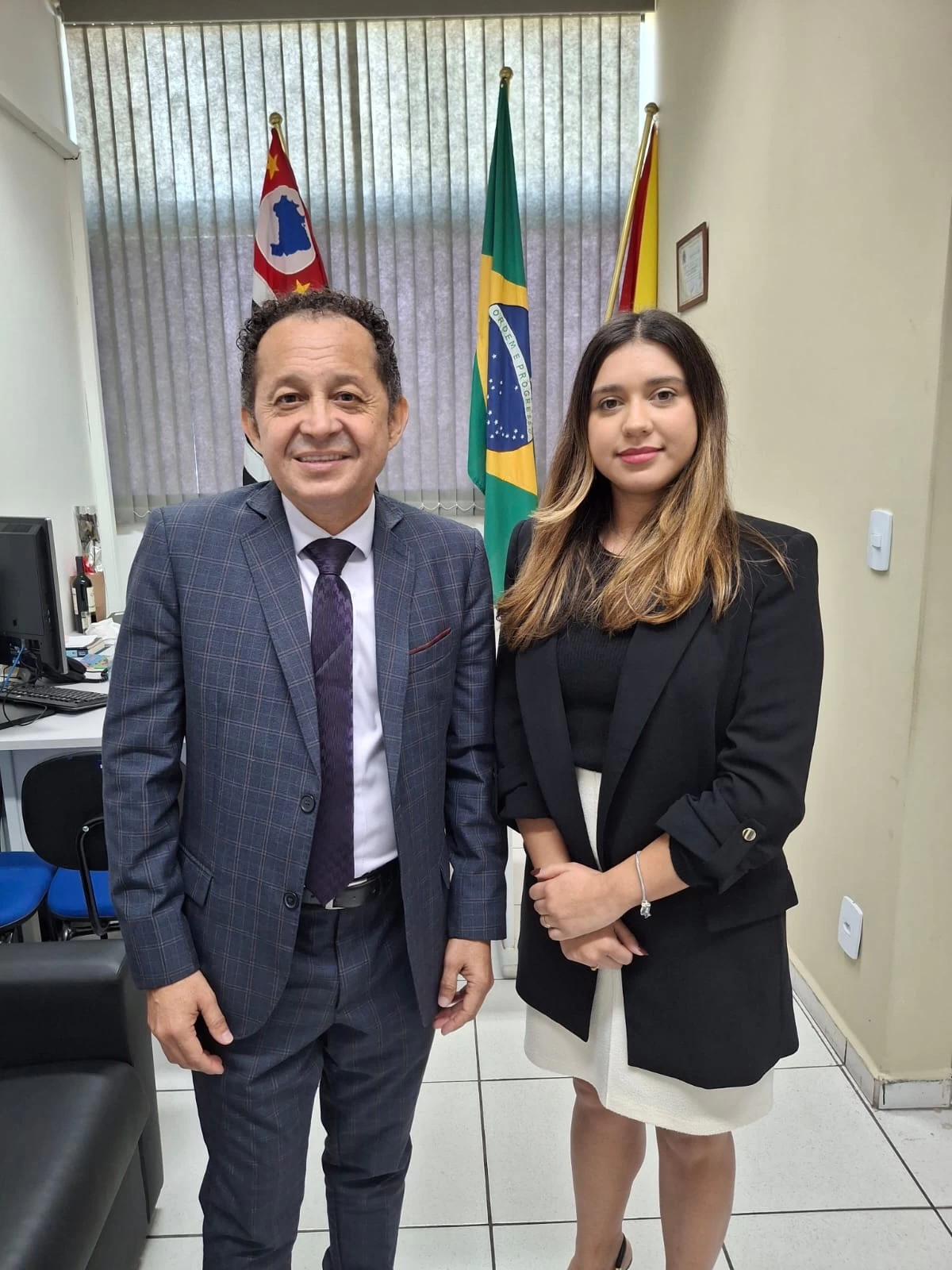 Toninho Corredor recebe presidente da Comissão de Saúde da OAB Sorocaba
