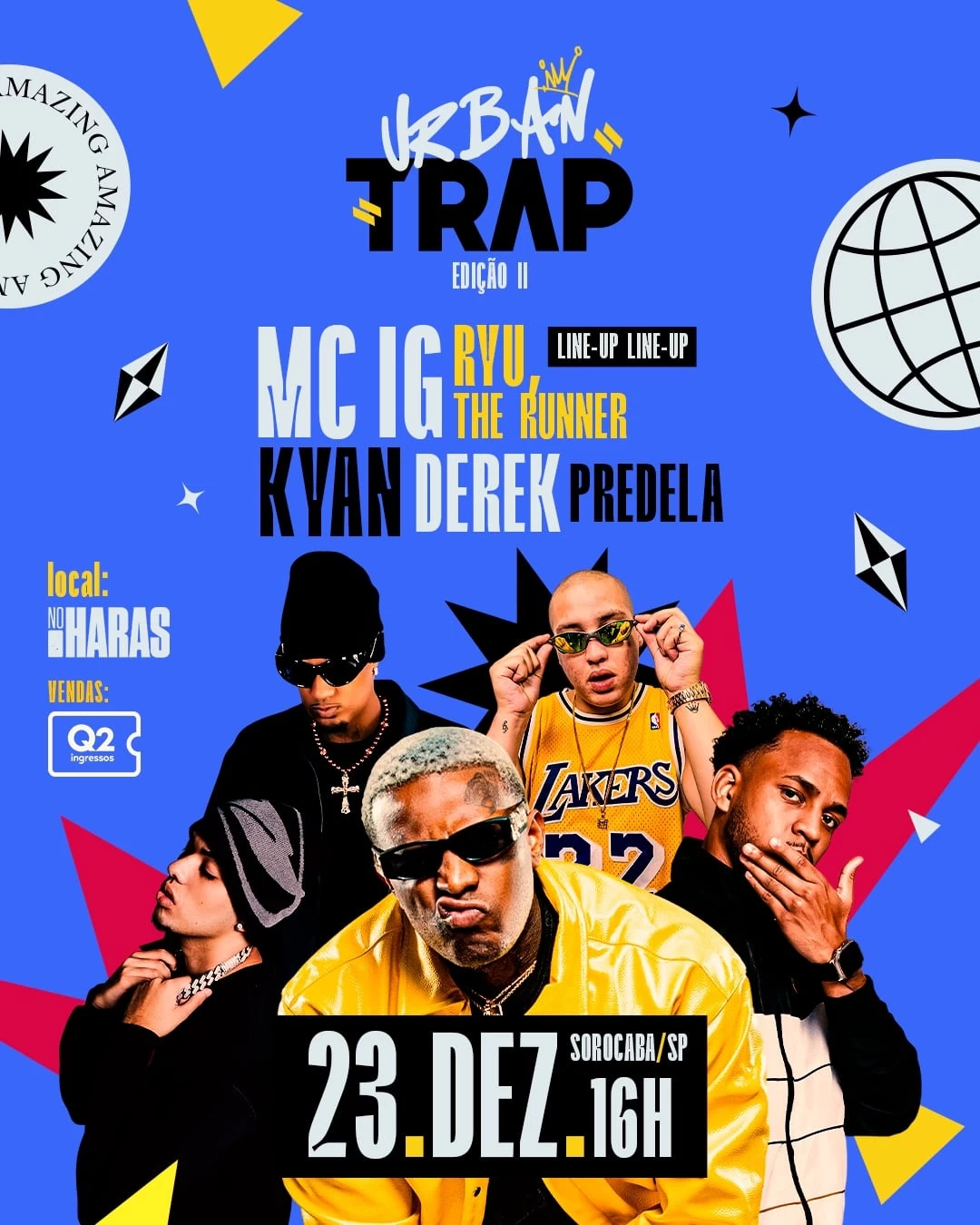 Segunda edição do festival “Urban Trap” é anunciada em Sorocaba
