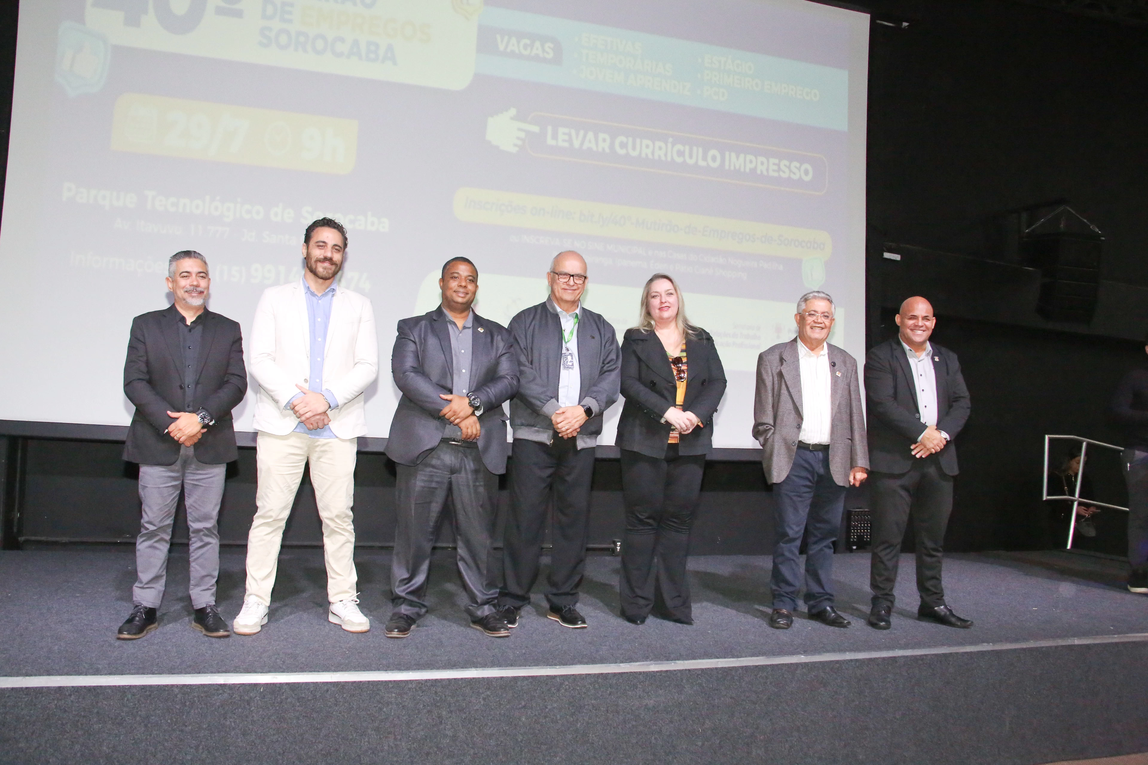 Presidente Luis Santos participa do 40º Mutirão de Empregos de Sorocaba