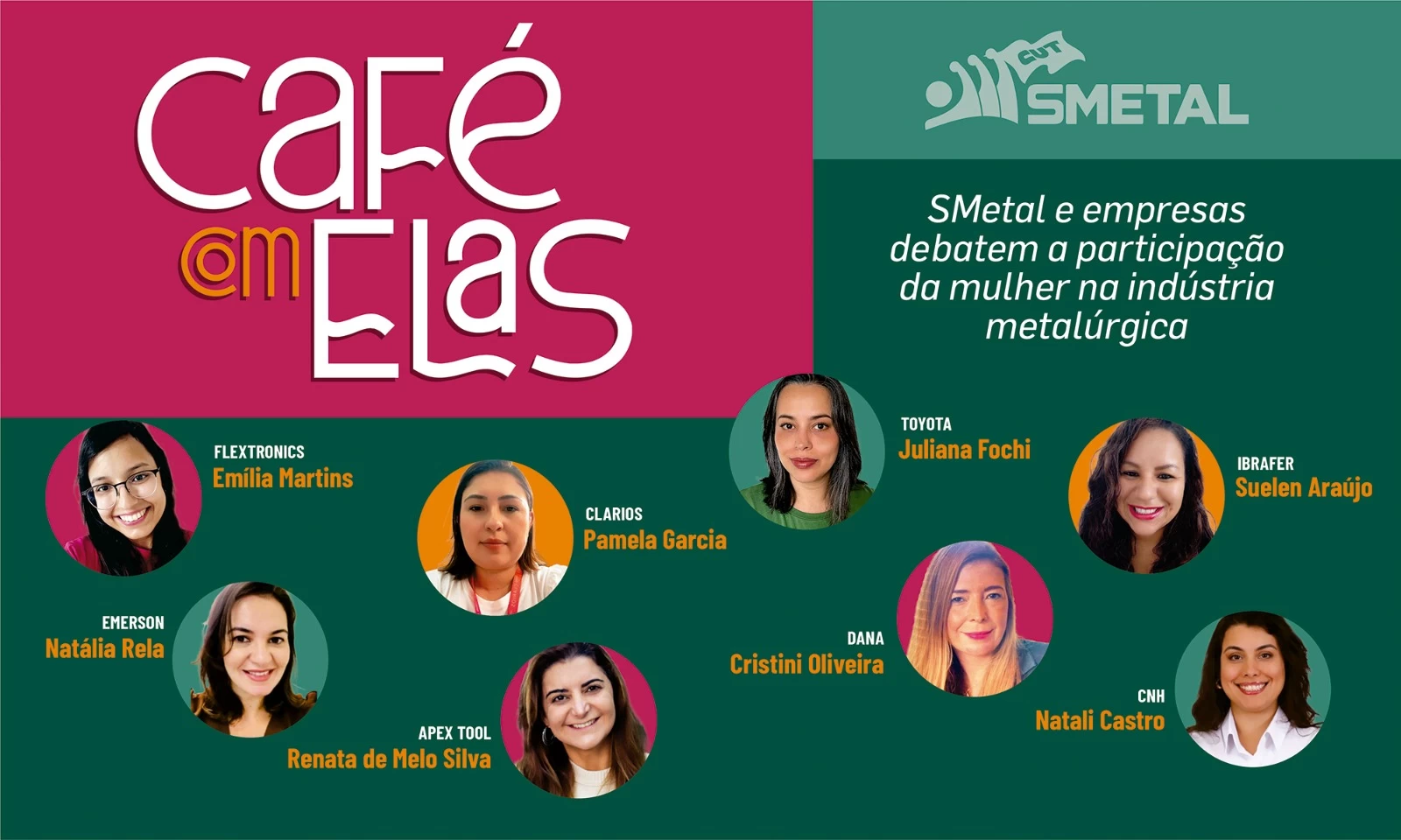 SMetal promove debate sobre a participação da mulher na indústria metalúrgica