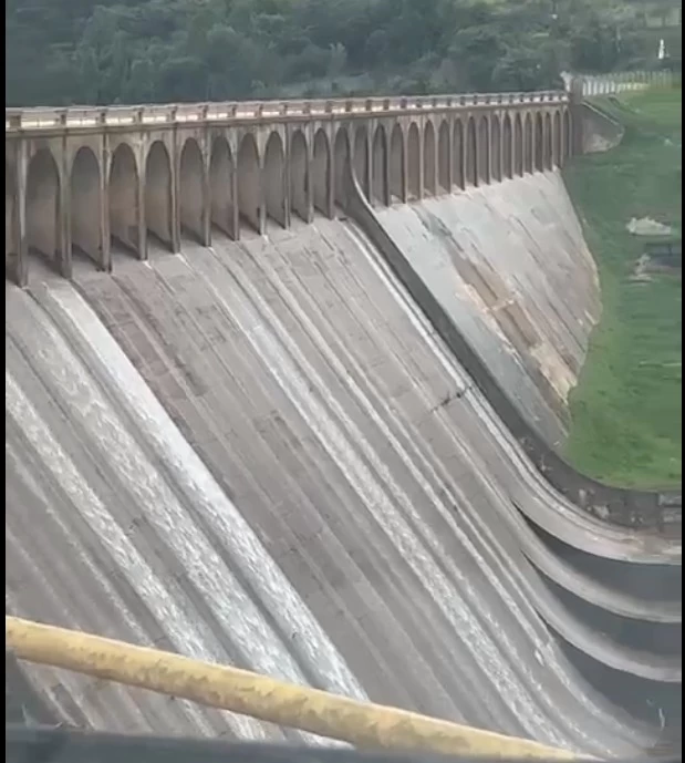 CBA comunica aumento do nível da represa e inicio do controle de cheias