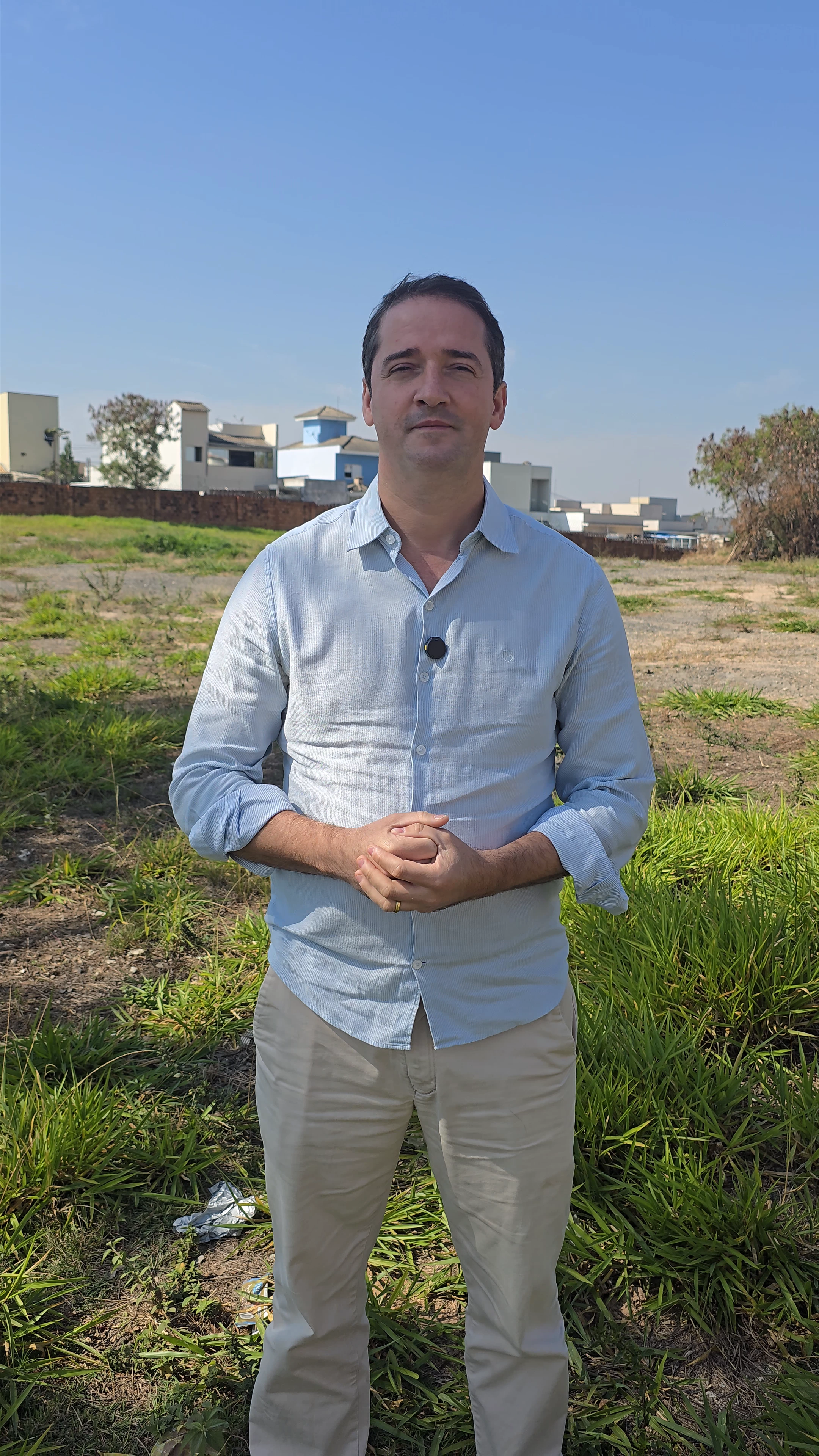 Raul Marcelo visita área na região do Parque São Bento onde será construído o terceiro posto de saúde viabilizado junto ao governo federal