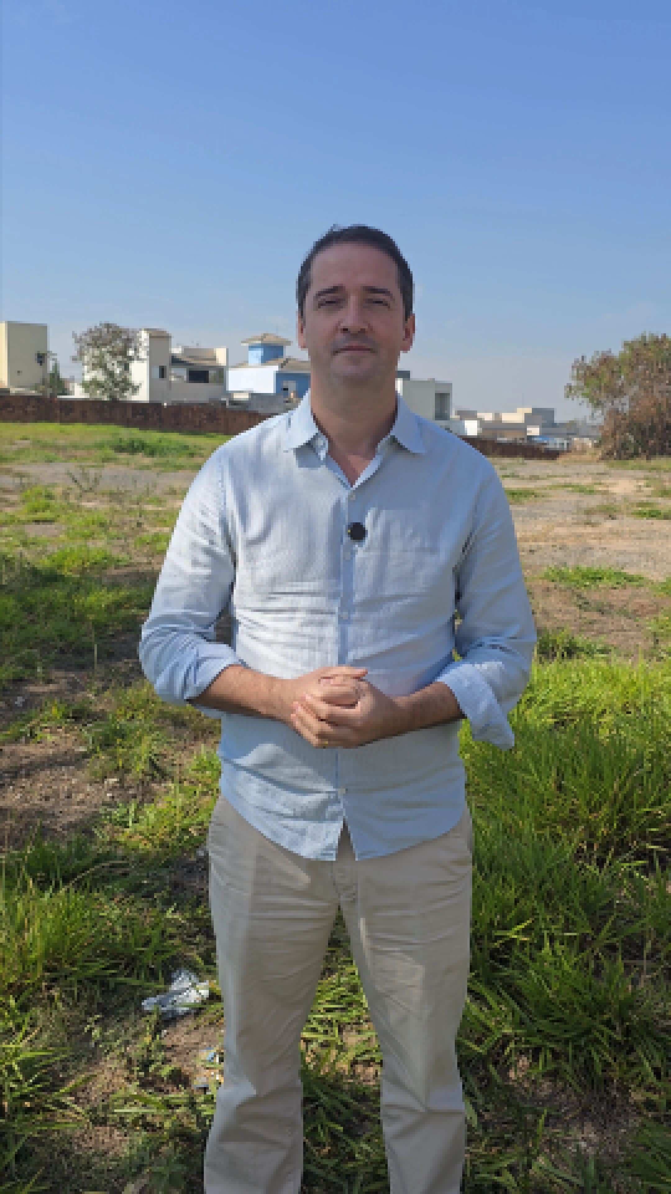 Raul Marcelo visita área na região do Parque São Bento onde será construído o terceiro posto de saúde viabilizado junto ao governo federal
