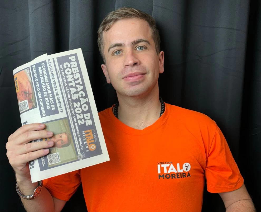 Italo Moreira é o vereador mais produtivo da história de Sorocaba e o que mais fiscalizou e denunciou o Executivo, com quase dois mil requerimentos de fiscalização e 100 denúncias no MP