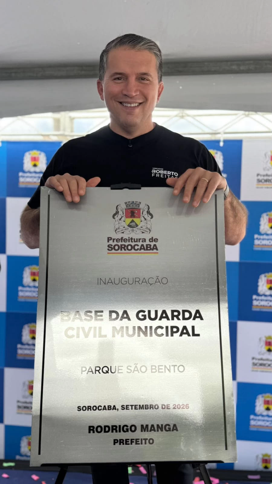 Recursos dos vereadores Roberto Freitas e Nenê Silvano garantem nova Base da Guarda Municipal no Parque São Bento