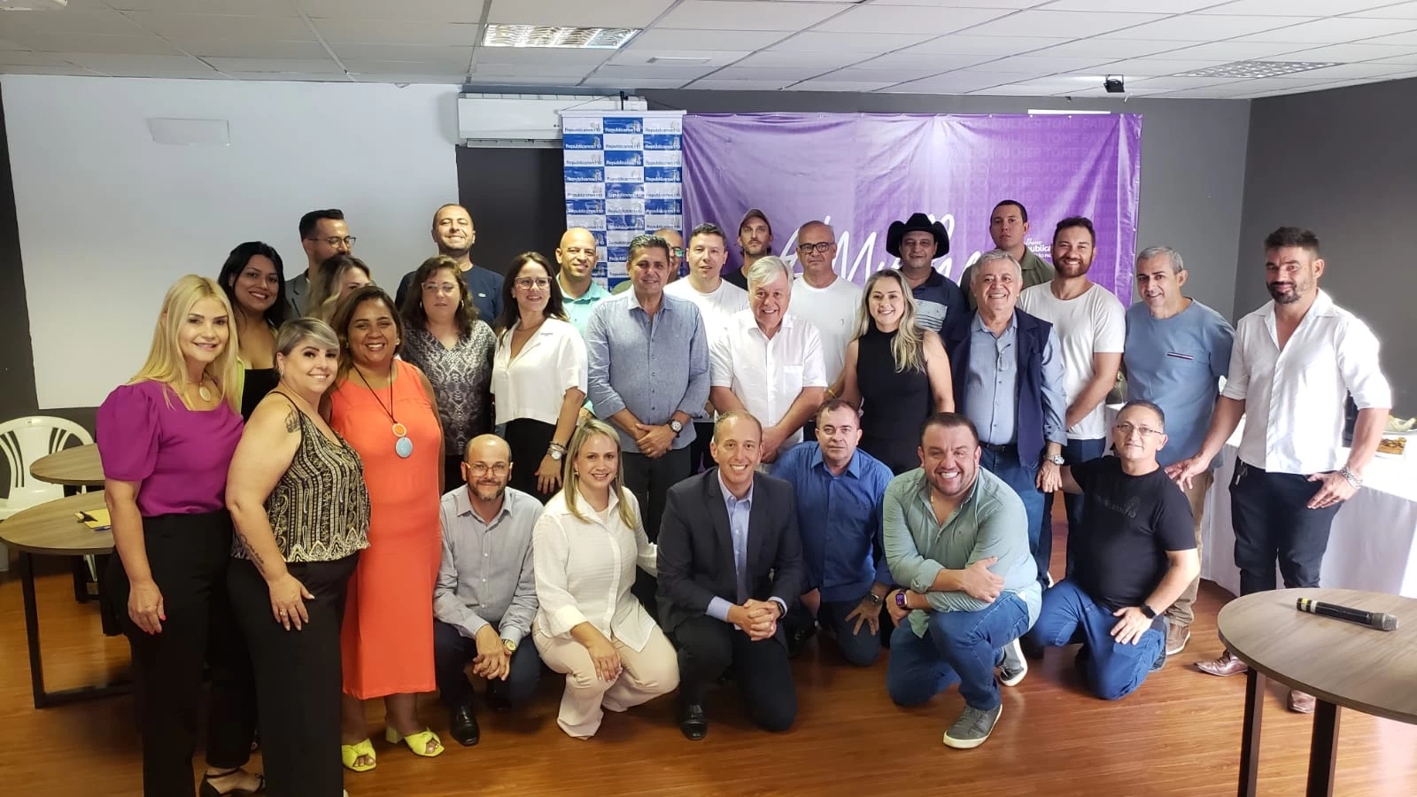 Partido Republicanos de Sorocaba realiza ato de filiação buscando ter a maior bancada proporcional de vereadores do Brasil