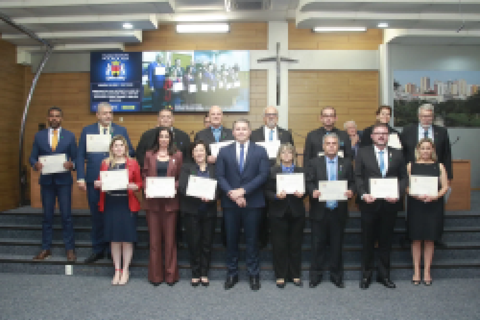 Câmara Municipal homenageia presidentes dos Rotarys Clubs de Sorocaba
