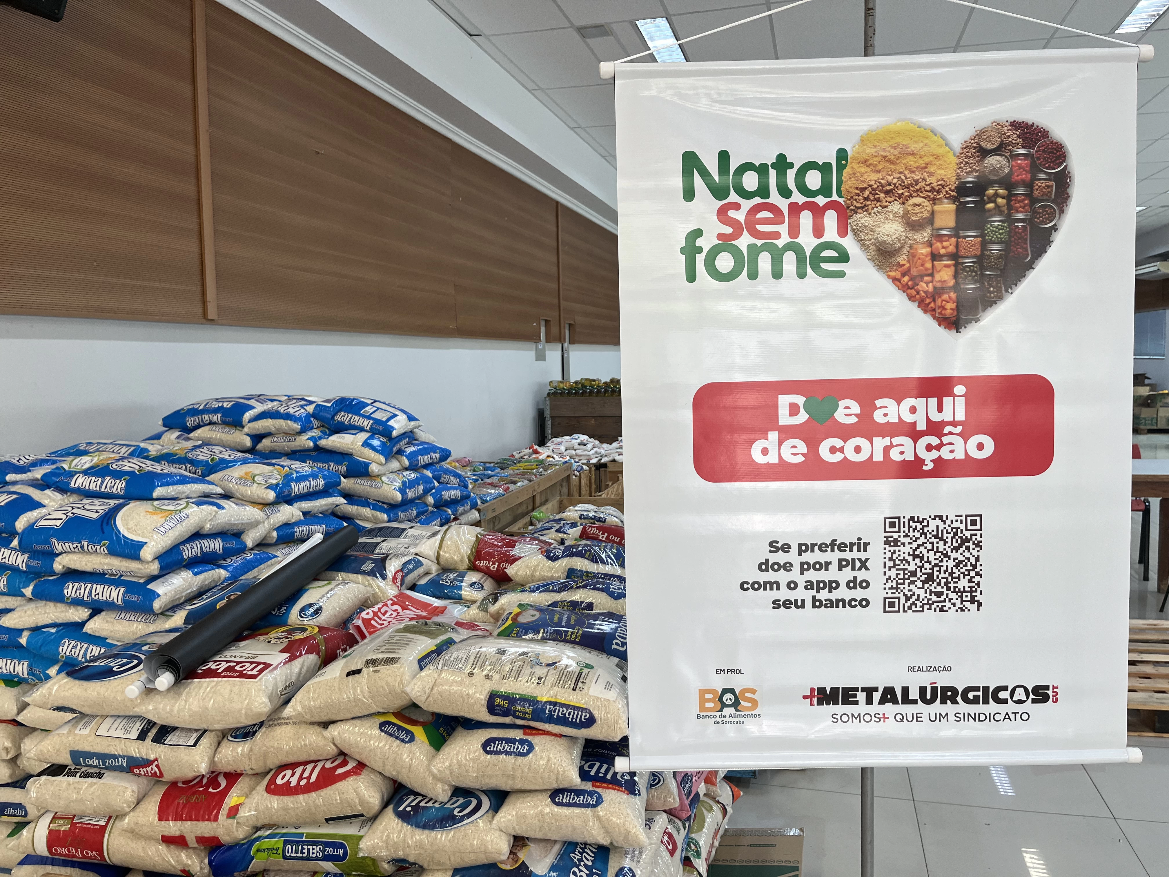 Campanha Natal Sem Fome entra na última semana e reforça pedido por doações de arroz, óleo e açúcar