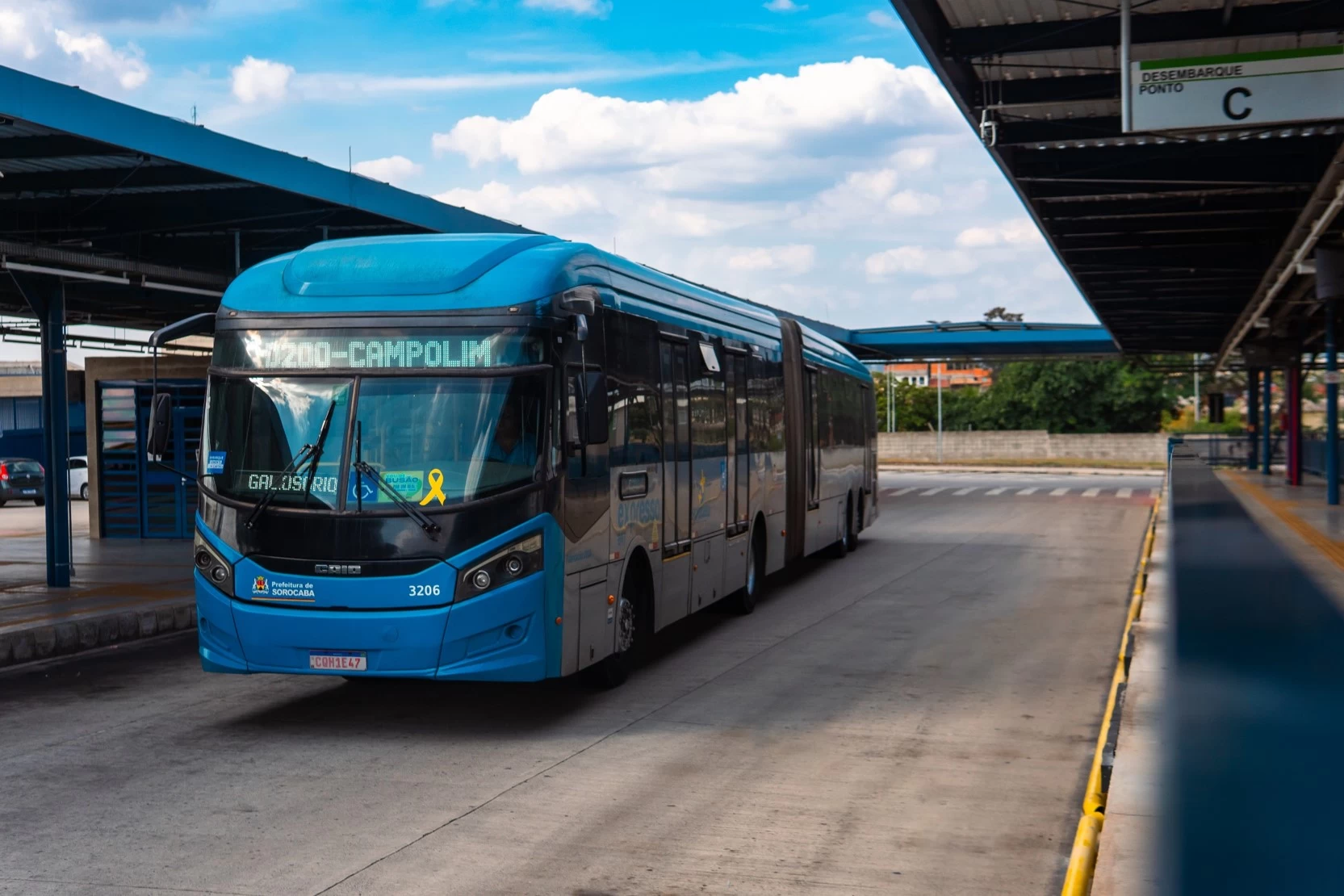 Passageiros do BRT Sorocaba sentem benefícios dos investimentos em tecnologia
