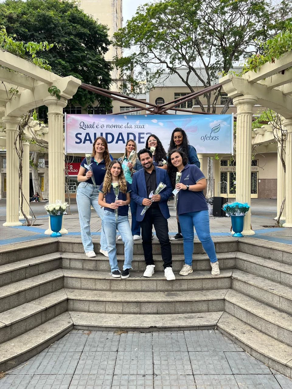 Ofebas promove ação do Dia da Saudade com homenagens no Centro de Sorocaba