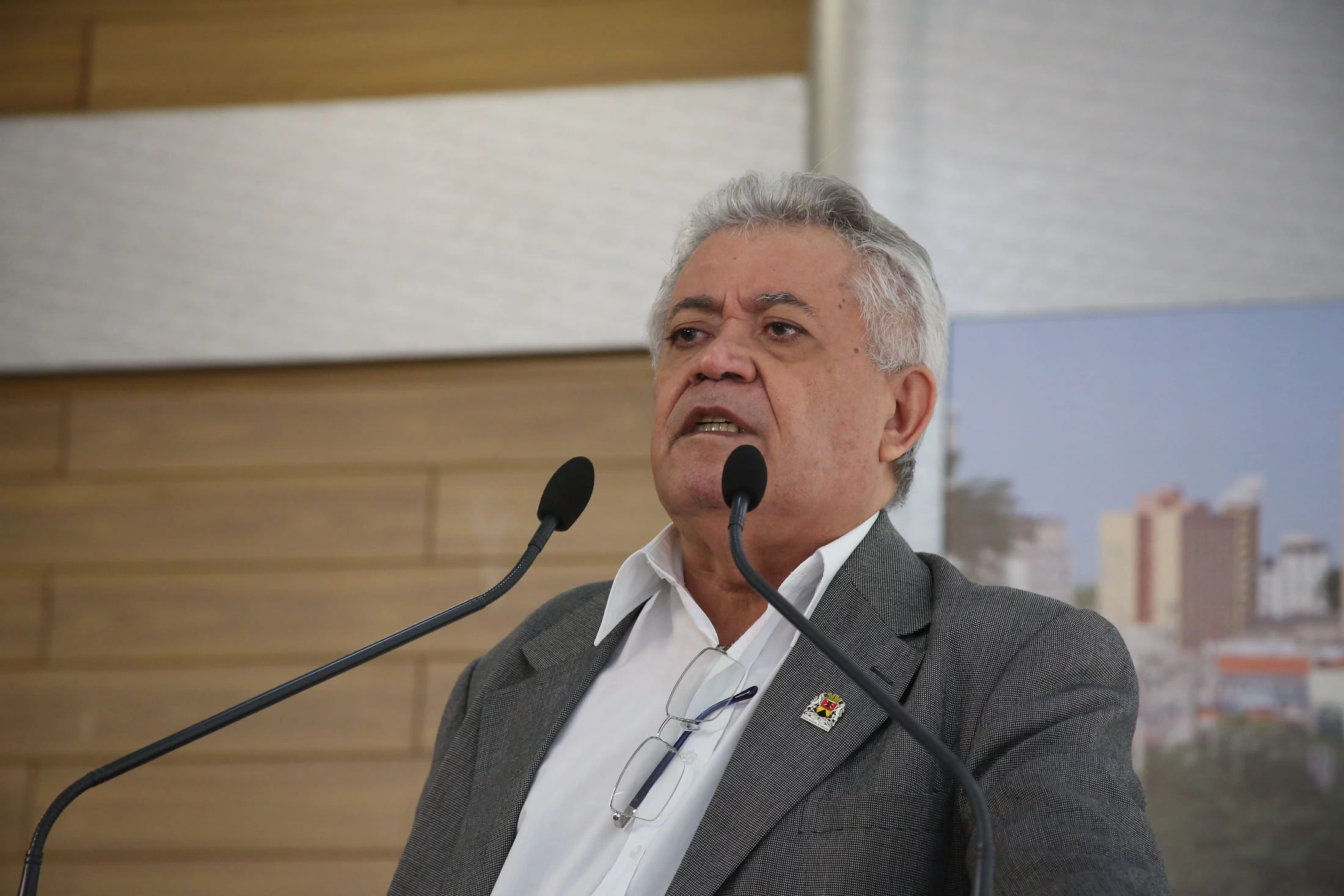 Vereador Luis Santos solicita tapa-buraco em rua do Jardim Saira