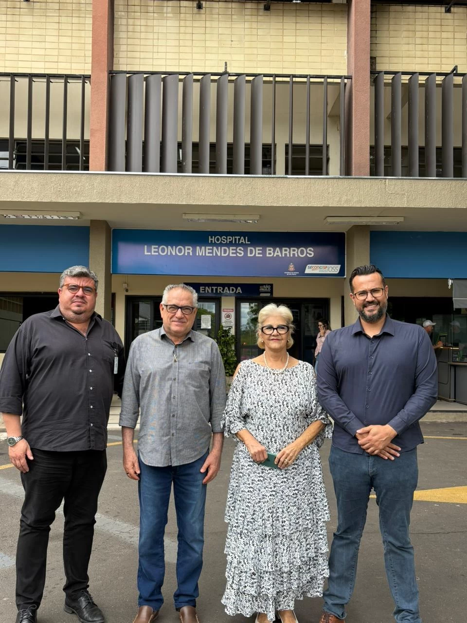 Fábio Simoa realiza visita e reunião no Conjunto Hospitalar de Sorocaba
