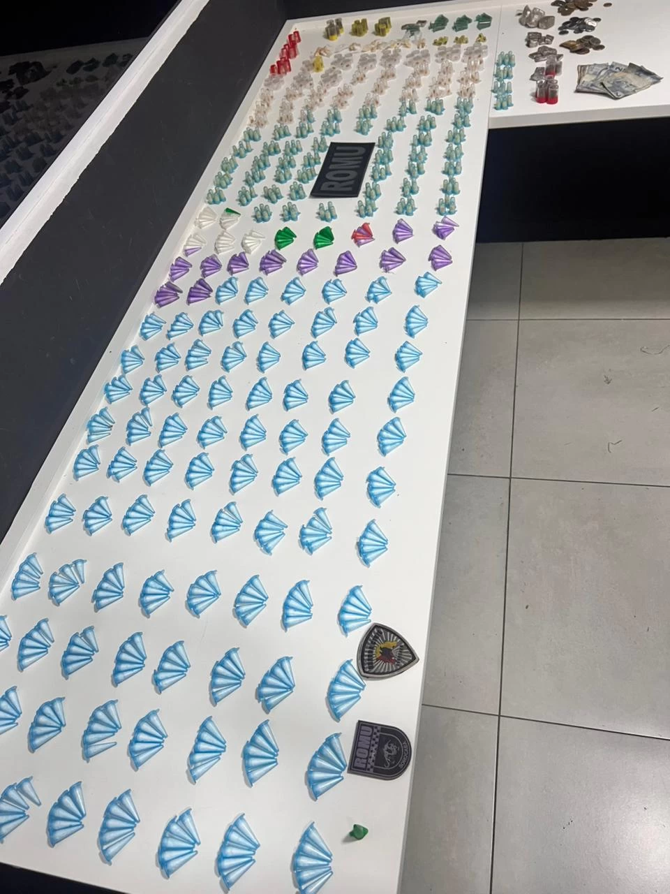 GCM apreende 1.063 porções de drogas durante patrulhamento no Trujillo